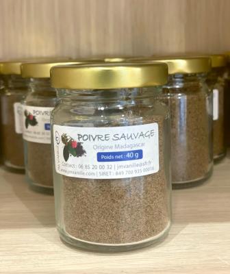 Poivre sauvage moulu 40g